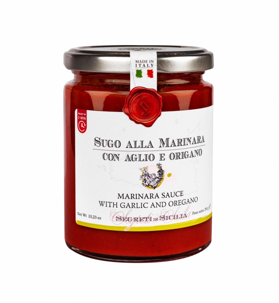 Sos marinara, cu usturoi si oregano, Frantoi Cutrera, 314ml